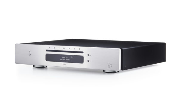 Primare CD15 Prisma CD and network player side titanium front