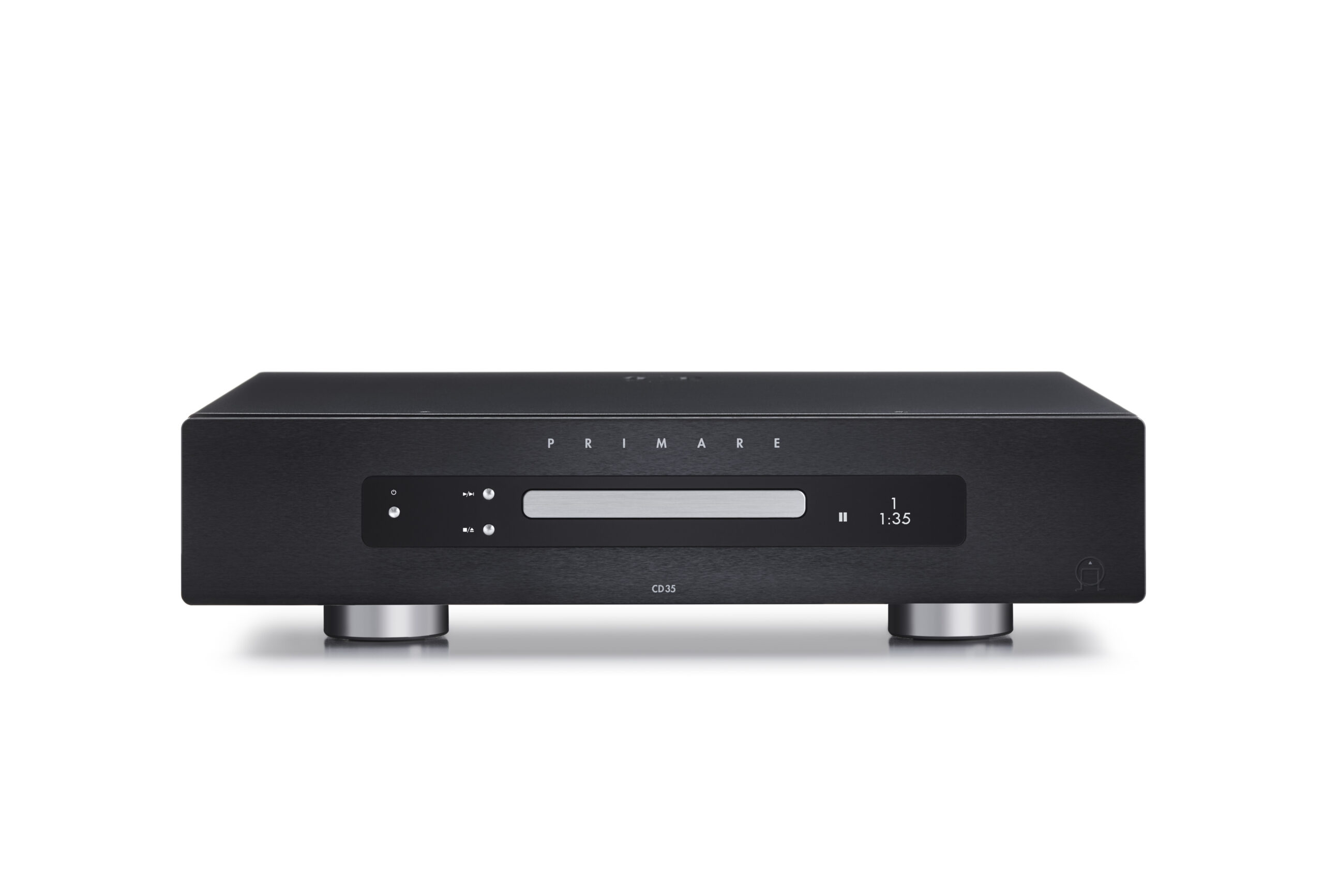 Primare CD35 Prisma CD and network player front black without antenna