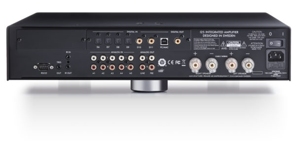 Primare I25 DAC modular integrated amplifier and digital to analog converter back