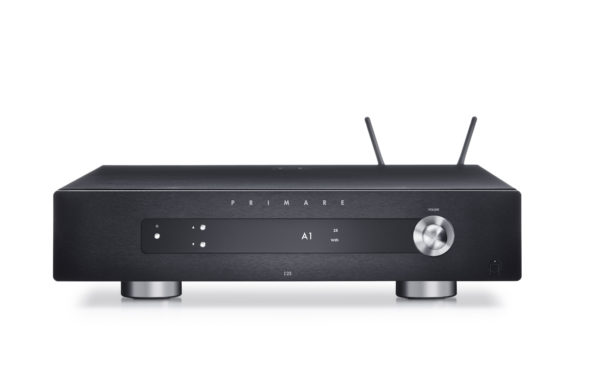 Primare I25 Prisma modular integrated amplifier and network player front black