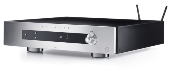 Primare I25 Prisma modular integrated amplifier and network player side titanium
