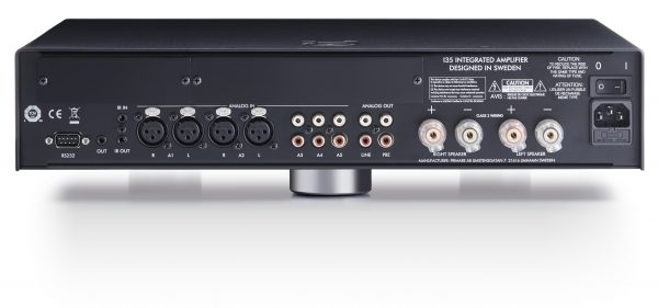 Primare I35 modular integrated amplifier back