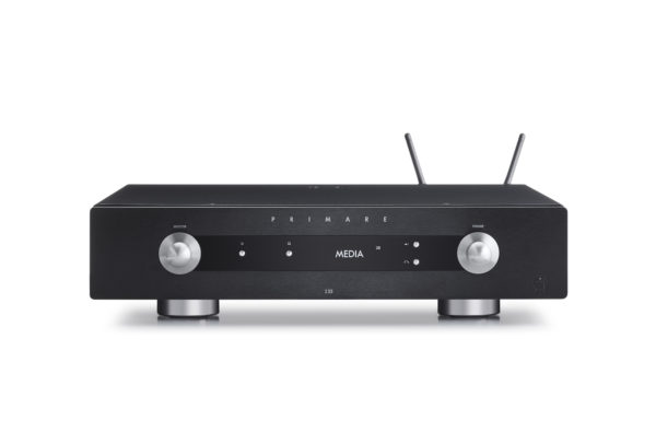 Primare I35 Prisma modular integrated amplifier and network player front